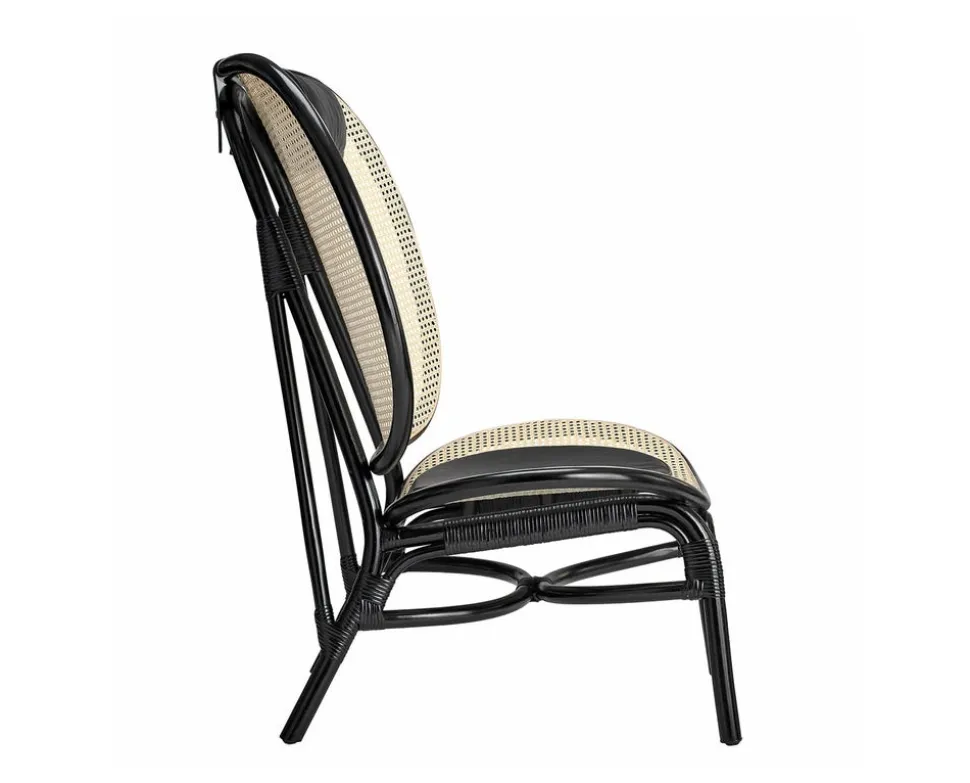 Nomad Fåtölj Black Läder