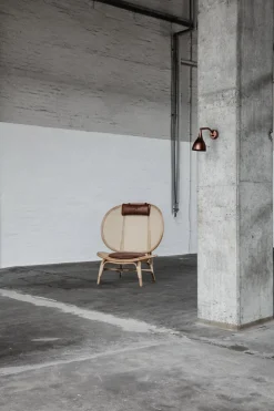 Nomad Fåtölj Cognac Läder