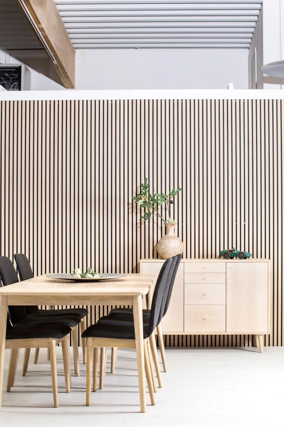 Nordik Stol | Vitoljad ek | Nord Beige