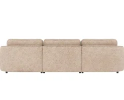 Norris Soffa 4-Sits Schäslong H | Ljusbeige