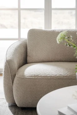 Norris Soffa 3-Sits Schäslong H | Ljusbeige