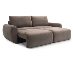 Norum Bäddsoffa | Curve Armstöd | 411 Esina Cedar Brown