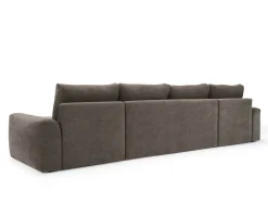 Norum Bäddsoffa U-Form | Chunky Armstöd | 411 Esina Cedar Brown