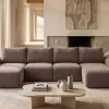 Norum Bäddsoffa U-Form | Curve Armstöd | 411 Esina Cedar Brown