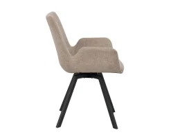 Norwell Karmstol m Snurr | Beige