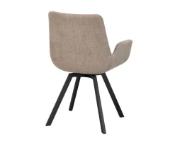 Norwell Karmstol m Snurr | Beige