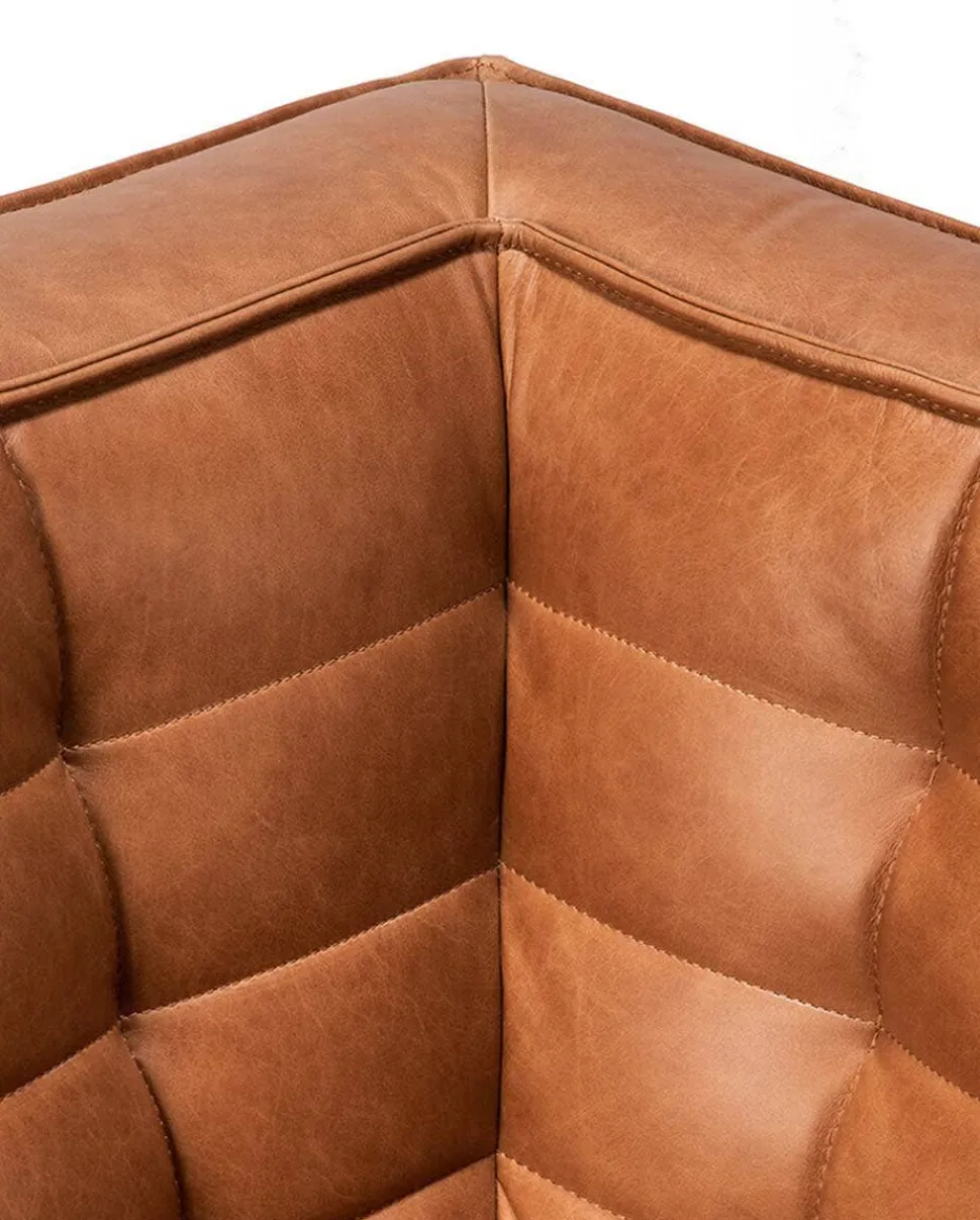 N701 Soffa Hörn | Läder Old Saddle