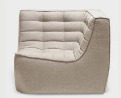 N701 Soffa Hörn | Tyg Beige