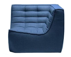 N701 Soffa Hörn | Tyg Blue