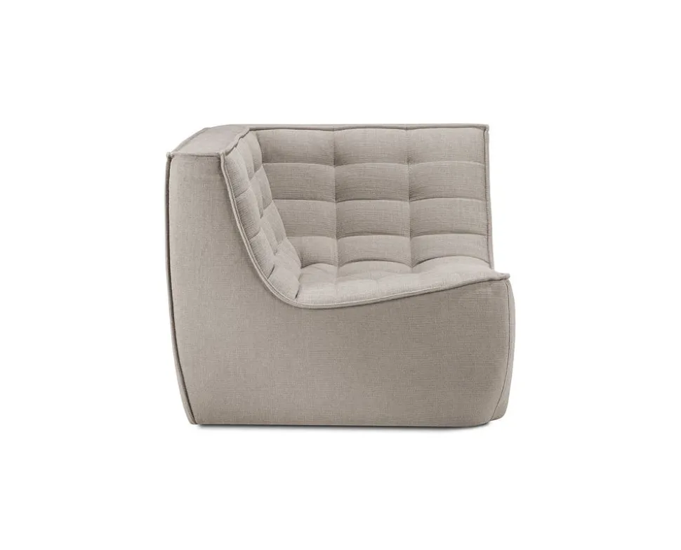 N701 Soffa Hörn | Tyg ECO Ecru