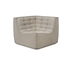 N701 Soffa Hörn | Tyg ECO Ecru
