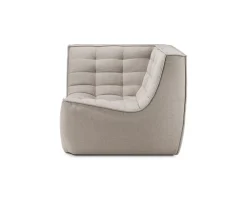 N701 Soffa Hörn | Tyg ECO Ecru