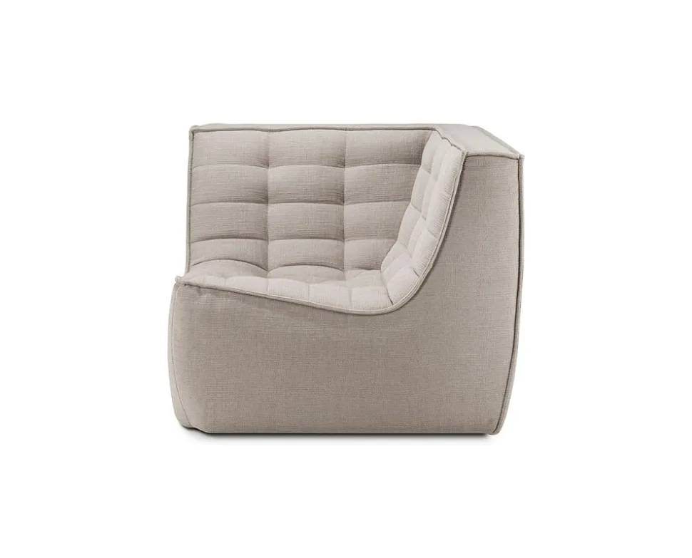 N701 Soffa Hörn | Tyg ECO Ecru