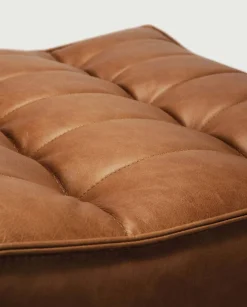 N701 Soffa 90° Runt Hörn | Läder Old Saddle