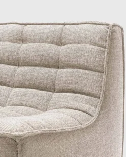 N701 Soffa 90° Runt Hörn | Tyg Beige