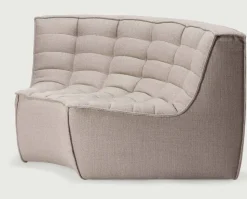 N701 Soffa 90° Runt Hörn | Tyg Beige