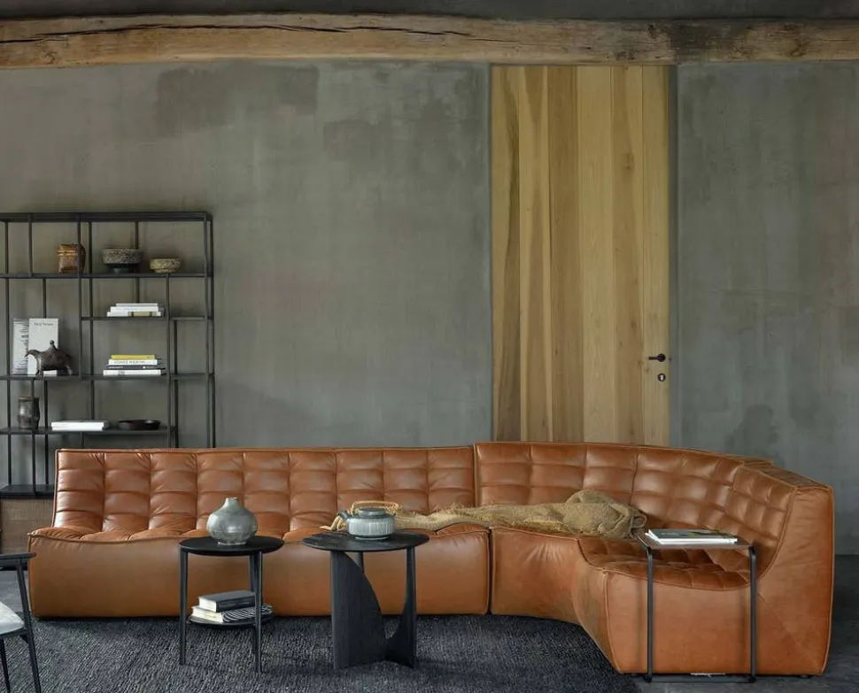 N701 Soffa 90° Runt Hörn | Tyg ECO Ecru