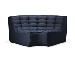 N701 Soffa 90° Runt Hörn | Tyg ECO Graphite