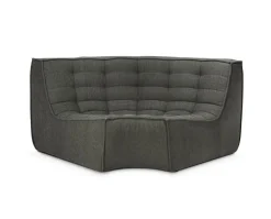 N701 Soffa 90° Runt Hörn | Tyg ECO Moss