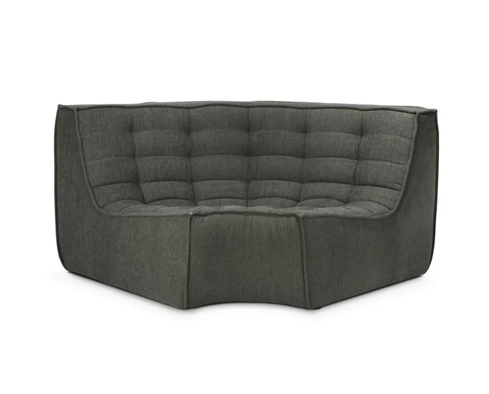 N701 Soffa 90° Runt Hörn | Tyg ECO Moss