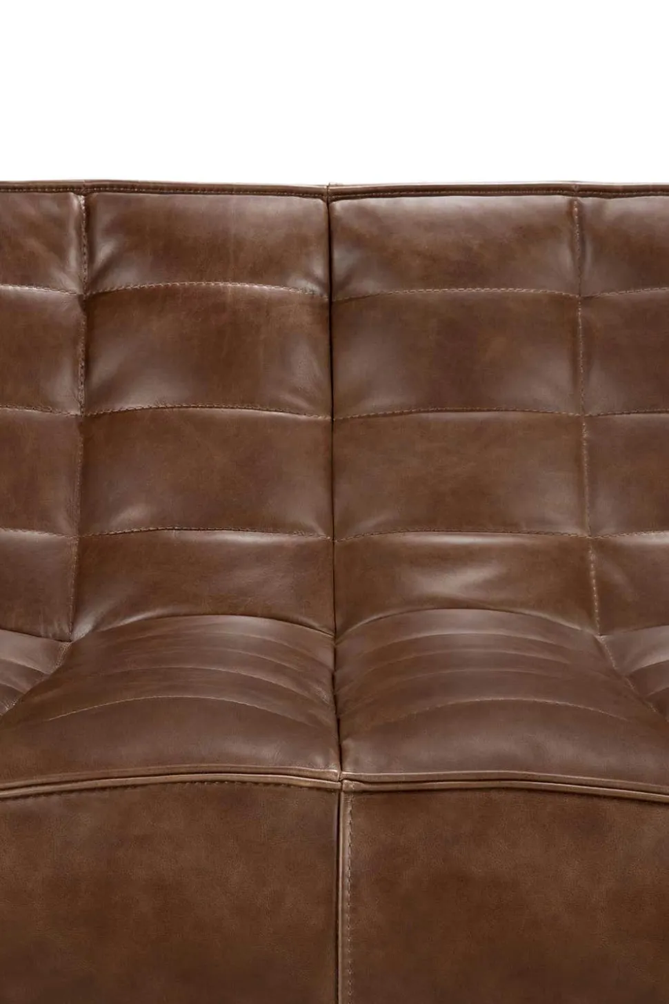 N701 Soffa 2-sits | Läder Chestnut