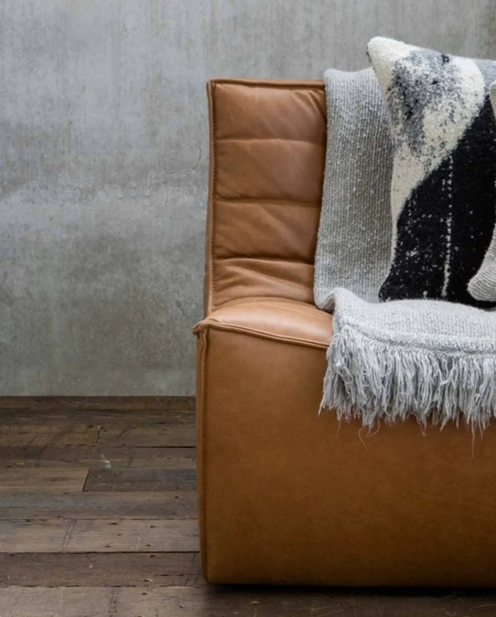N701 Soffa 3-sits | Läder Old Saddle