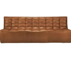 N701 Soffa 3-sits | Läder Old Saddle