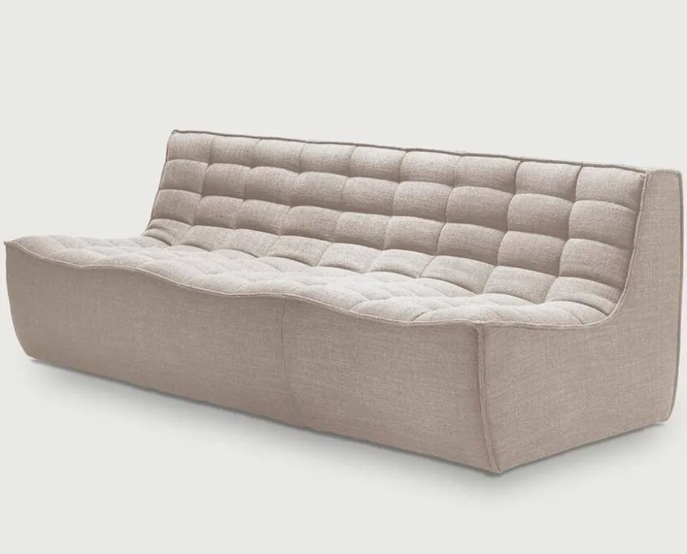 N701 Soffa 3-sits | Tyg Beige