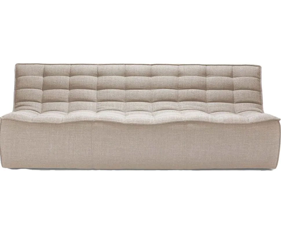 N701 Soffa 3-sits | Tyg Beige