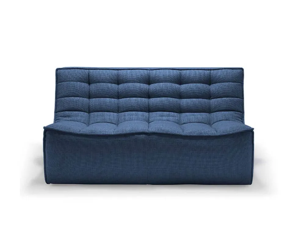 N701 Soffa 2-sits | Tyg Blue