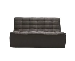 N701 Soffa 2-sits | Tyg Dark Grey