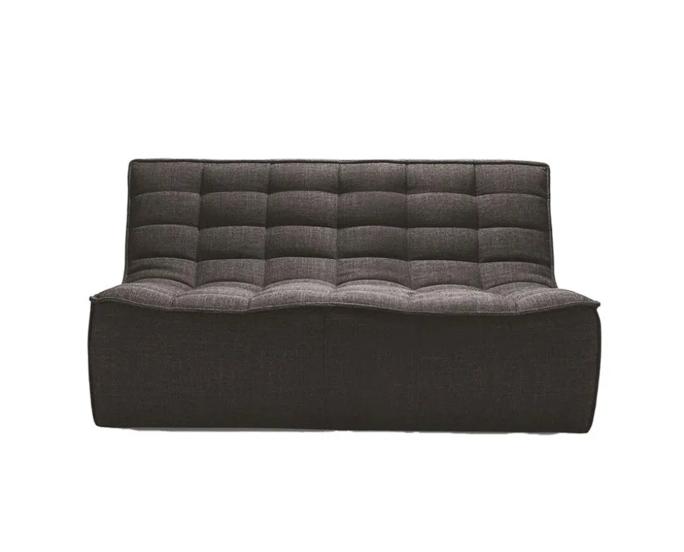 N701 Soffa 2-sits | Tyg Dark Grey