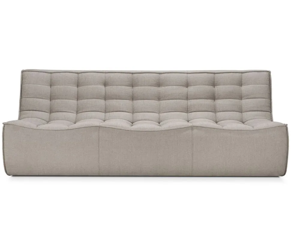 N701 Soffa 3-sits | Tyg ECO Ecru