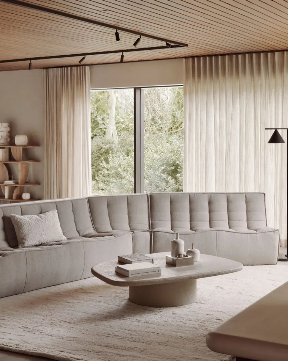 N701 Soffa 3-sits | Tyg ECO Ecru