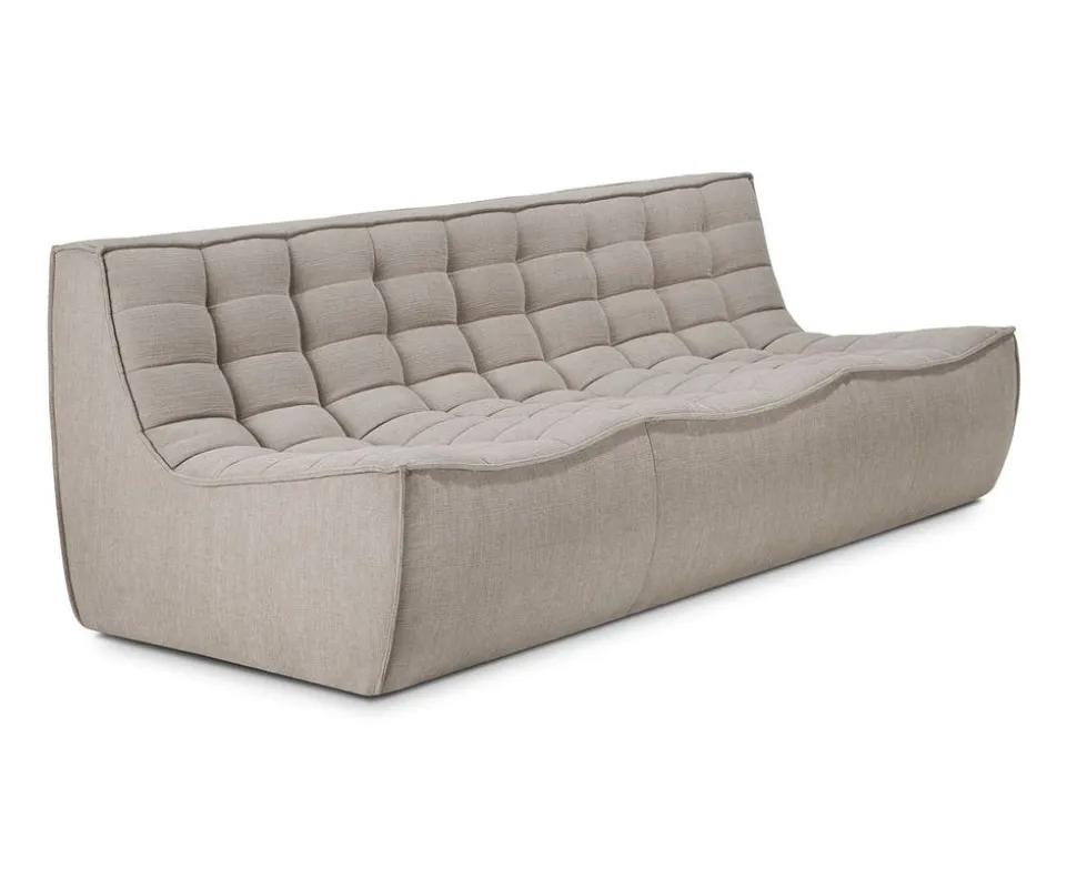 N701 Soffa 3-sits | Tyg ECO Ecru