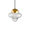 Nutty Taklampa | Clear/ Gold