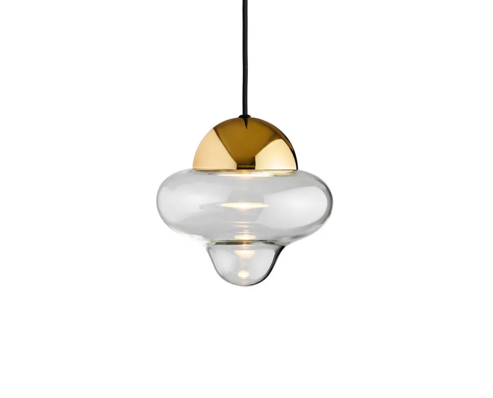 Nutty Taklampa | Clear/ Gold