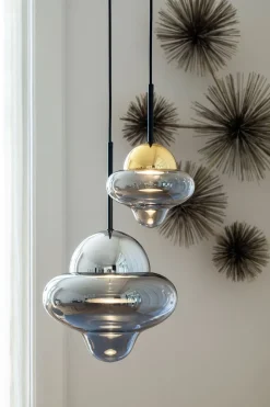 Nutty Taklampa | Smoke/ Black