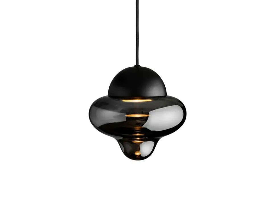 Nutty Taklampa | Smoke/ Black