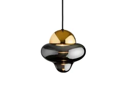 Nutty Taklampa | Smoke/ Gold