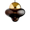 Nutty Taklampa XL | Brown/ Gold