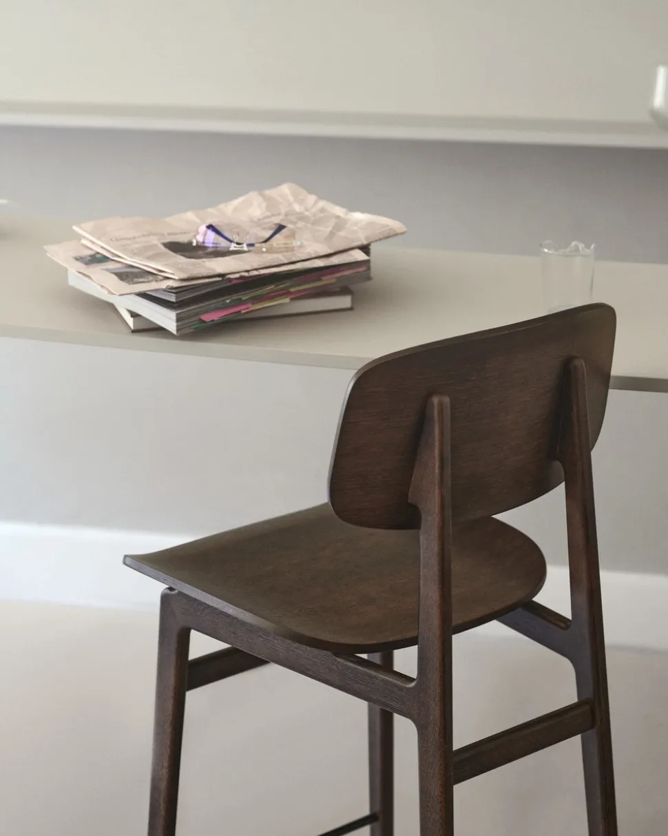 NY11 Bar Chair 75 cm | Klädd sits