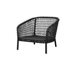 Ocean Large Loungefåtölj | Dark Grey