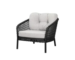 Ocean Large Loungefåtölj | Dark Grey