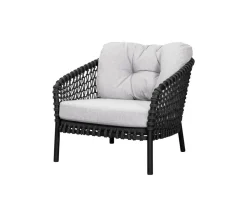 Ocean Large Loungefåtölj | Dark Grey