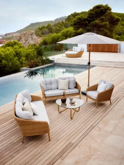 Ocean Large Loungefåtölj | Natural