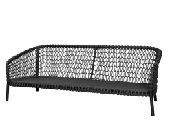 Ocean Large 3-Sits Soffa | Dark Grey