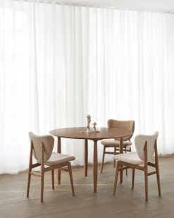 Oku Matbord | Light Smoked ø120