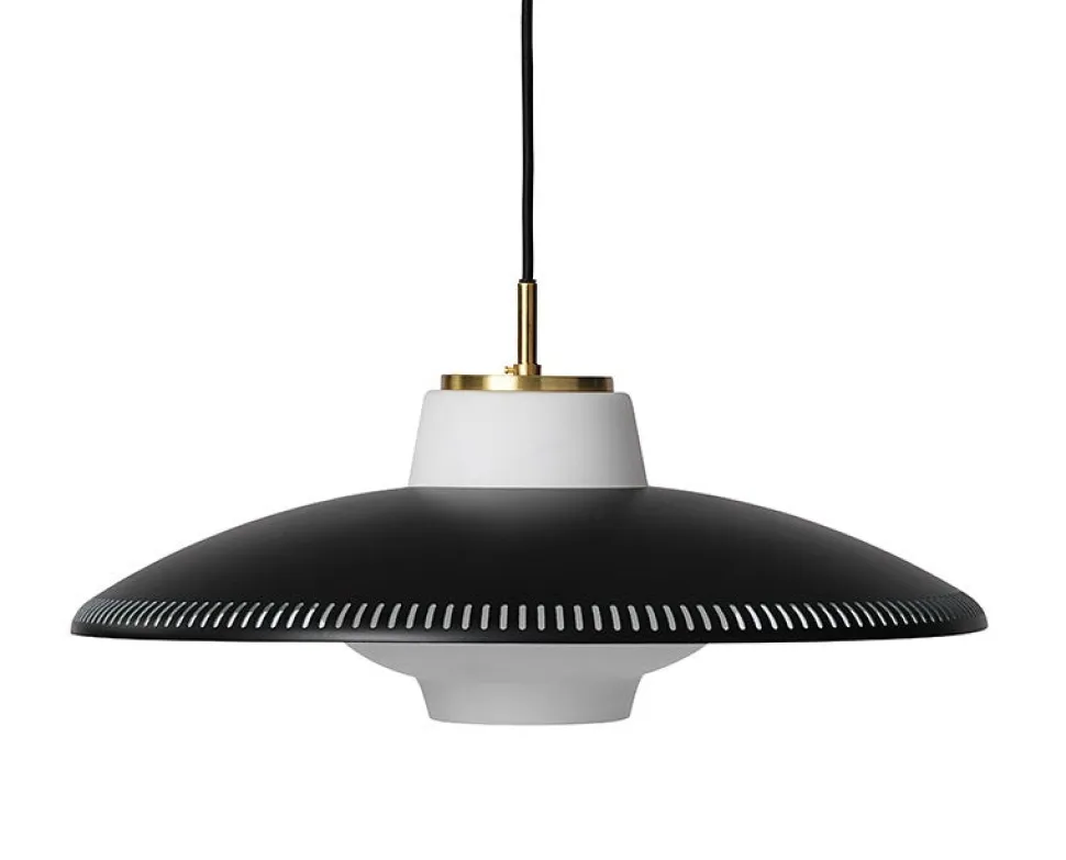 Opal Shade Pendel Black