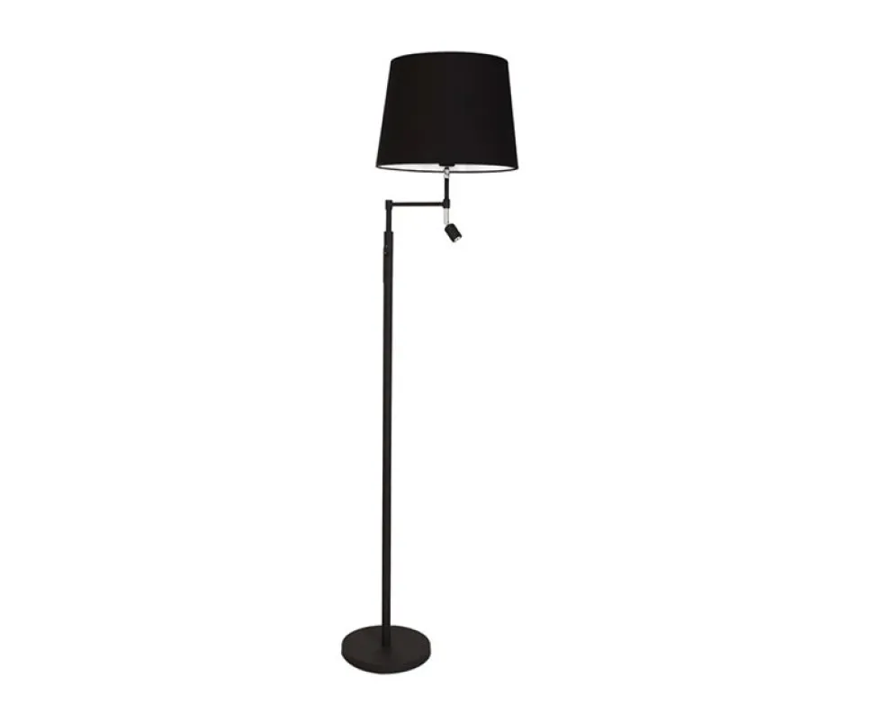 Orlando Golvlampa | Sandsvart / Svart